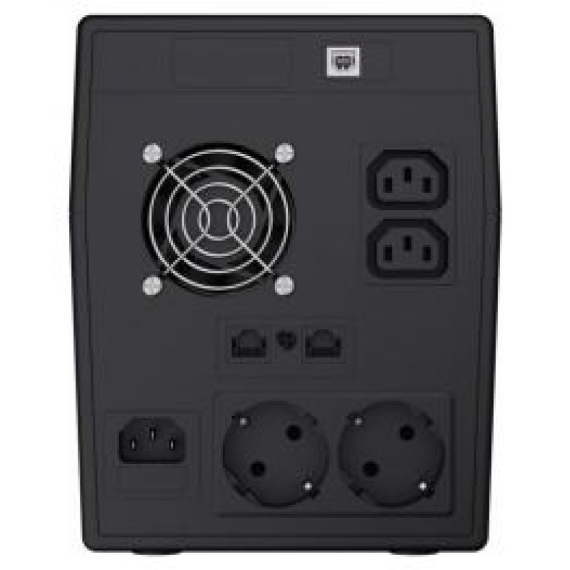 Green Cell Nepārtrauktas baro&scaron;anas bloks Green Cell Power Proof with LCD Display Pure Sine Wave 2000VA 1400W