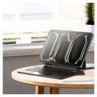 Dux Ducis Keyboard (MK Series) Case with Bluetooth Keyboard for iPad Pro 11" 2024 - Black