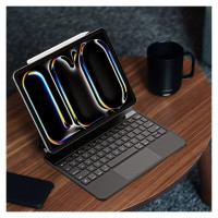 Dux Ducis Keyboard (MK Series) Case with Bluetooth Keyboard for iPad Pro 11" 2024 - Black
