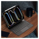 Dux Ducis Keyboard (MK Series) Case with Bluetooth Keyboard for iPad Pro 11" 2024 - Black
