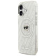 Karl Lagerfeld IML Karl Head Logo MagSafe iPhone 17 Case - Gray