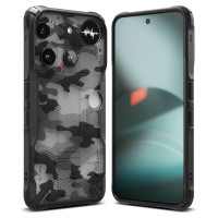 Ringke Fusion X Case for Nothing Phone 3 - Gray and Black