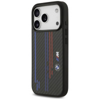 BMW M Kevlar Lines & Logo MagSafe Case for iPhone 17 Pro - Black