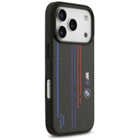 BMW M Kevlar Lines & Logo MagSafe Case for iPhone 17 Pro - Black