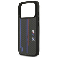 BMW M Kevlar Lines & Logo MagSafe Case for iPhone 17 Pro - Black