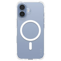 Panzerglass CARE by PanzerGlass Fashionable Samba Case w. White MagSafe for iPhone 17 - Transparent