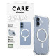 Panzerglass CARE by PanzerGlass Fashionable Samba Case w. White MagSafe for iPhone 17 - Transparent