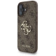Guess 4G Strap 4G Classic Logo Case for iPhone 16 - Brown