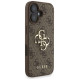 Guess 4G Strap 4G Classic Logo Case for iPhone 16 - Brown