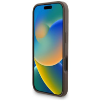 Guess 4G Strap 4G Classic Logo Case for iPhone 16 - Brown