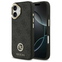Guess 4G Strass Logo MagSafe case for iPhone 17 - black