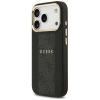 Guess 4G Stripe MagSafe case for iPhone 17 Pro - black