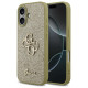 Guess Fixed Glitter Big 4G case for iPhone 17 - gold