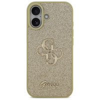 Guess Fixed Glitter Big 4G case for iPhone 17 - gold