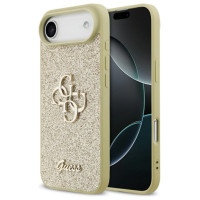 Guess Fixed Glitter Big 4G case for iPhone Air - gold