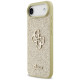 Guess Fixed Glitter Big 4G case for iPhone Air - gold