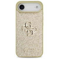 Guess Fixed Glitter Big 4G case for iPhone Air - gold