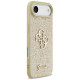 Guess Fixed Glitter Big 4G case for iPhone Air - gold