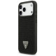 Guess Rhinestone Triangle Logo Case for iPhone 17 Pro Max - Black