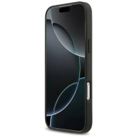 Guess Rhinestone Triangle Logo Case for iPhone 17 Pro Max - Black
