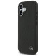 Mercedes Leather Large Laurel Leave MagSafe Case for iPhone 17 - Black
