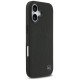 Mercedes Leather Large Laurel Leave MagSafe Case for iPhone 17 - Black