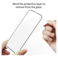 Tech-Protect Glass Fit+ 2-pack tempered glass for Motorola Edge 50 Neo / 60 Neo - black