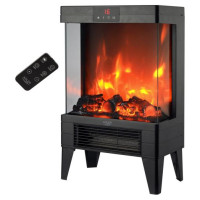 Adler AD 7755 Electric Fireplace with Remote Control 2000W