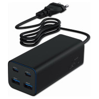 Gembird CHARGER USB UNIVERSAL 4P 100W/TA-UC-2A2C-PD100-01-BK GEMBIRD
