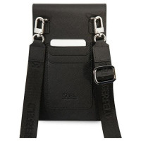 Karl Lagerfeld Ikonik Karl Chain Phone Bag - Black