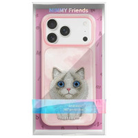 Nimmy Big Eyed Pet 2.0 Cat Case for iPhone 17 Pro - Pink