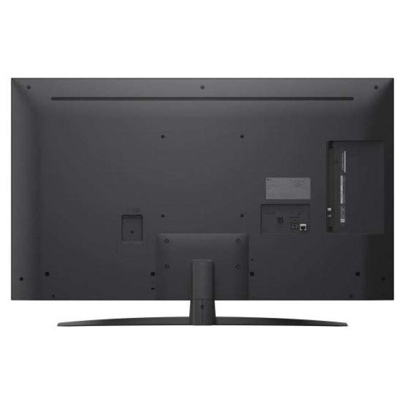 LG TV Set|LG|43"|4K/Smart|3840x2160|Wireless LAN|Bluetooth|webOS|Black|43NANO81A3A