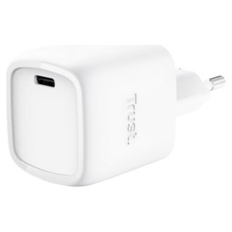 Trust Lādētājs Trust Maxo Ultra-small 30W GaN USB-C White