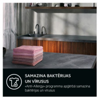 AEG veļas mazg.mašīna (front.ielāde), 8kg, balta - LFR62844BE