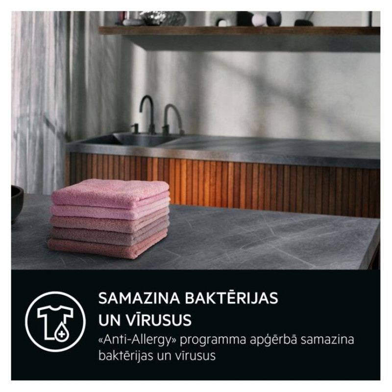 AEG veļas mazg.ma&scaron;īna (front.ielāde), 8kg, balta - LFR62844BE