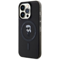 Karl Lagerfeld KLHMP15XHFCKNOK iPhone 15 Pro Max 6.7" black/black hardcase IML Ikonik MagSafe