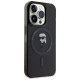 Karl Lagerfeld KLHMP15XHFCKNOK iPhone 15 Pro Max 6.7" black/black hardcase IML Ikonik MagSafe