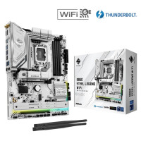 Asrock Mainboard|ASROCK|Intel B860 Express|LGA1851|ATX|Memory DDR5|Memory slots 4|1xPCI-Express 4.0 16x|1xPCI-Express 5.0 16x|1xM.2|1xHDMI|1xDisplayPort|1xAudio-Out|1xMicrophone|3xUSB 2.0|6xUSB 3.2|1xUSB-C w/Thunderbolt|1xOptical S/PDIF|1xRJ45|B860STEELLE