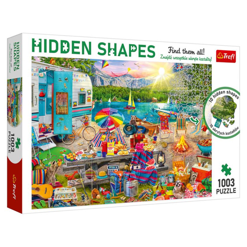 Trefl Puzle Kempinga brauciens, 1000 gab.