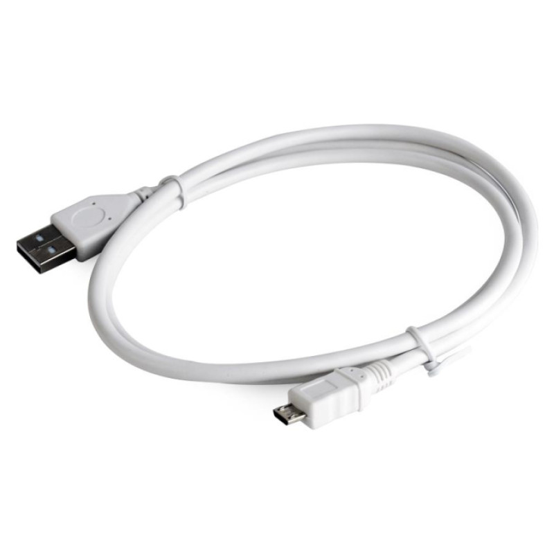Gembird CABLE USB2 TO MICRO-USB 1M/CCP-MUSB2-AMBM-W-1M GEMBIRD