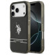 U.s. Polo Assn. US Polo DH and Bottom Stripe Logo MagSafe Case for iPhone 17 Pro - Black