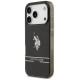 U.s. Polo Assn. US Polo DH and Bottom Stripe Logo MagSafe Case for iPhone 17 Pro - Black