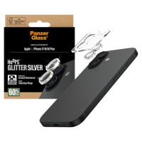 Panzerglass Hoops Glitter Tempered Glass Lens Screen Protector for iPhone 17 / 16 / 16 Plus - Silver