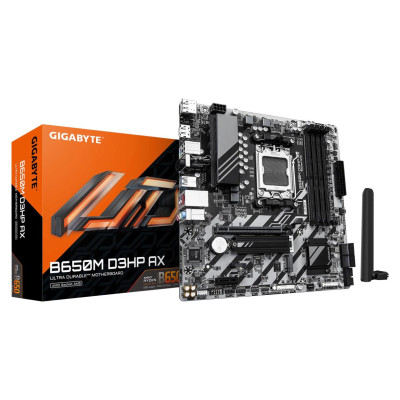 Gigabyte Mainboard|GIGABYTE|AMD B650|SAM5|Micro-ATX|Memory DDR5|Memory slots 4|B650MD3HPAX1.3