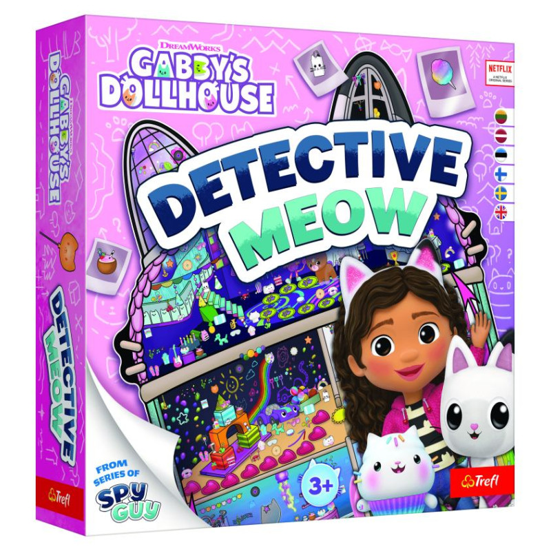 Trefl GABBY&acute;S DOLLHOUSE Galda spēle Spy Guy