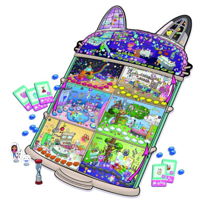 Trefl GABBY&acute;S DOLLHOUSE Galda spēle Spy Guy