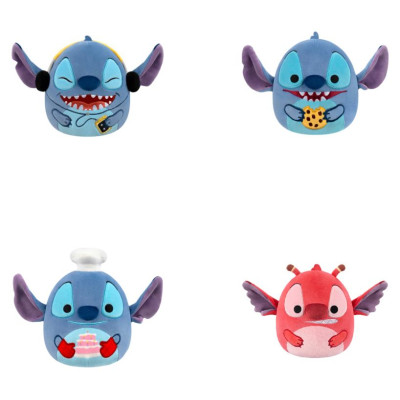 Squishmallows DISNEY STITCH Plī&scaron;a rotaļlieta, 25 cm
