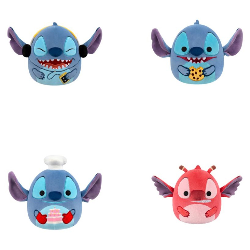 Squishmallows DISNEY STITCH Plī&scaron;a rotaļlieta, 25 cm