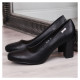Inny Sergio Leone W SK193A black block heel pumps (38)