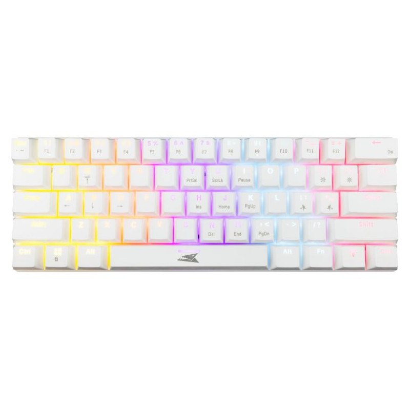 Baracuda BGK-03221 Dolphin White US Mechanical Blue Switches